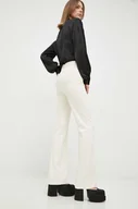 Spodnie damskie - Morgan jeansy damskie high waist - miniaturka - grafika 1