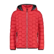 Kurtki i płaszcze dla chłopców - CMP - Kid Jacket Fix Hood, Boy, Ferrari, 140 - miniaturka - grafika 1