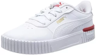 Kapcie damskie - PUMA Carina 2.0 Thread PS, Kapcie, White-FOR All Time Red Gold, 31 EU, Puma White For All Time Red Puma Gold, 31 EU - grafika 1