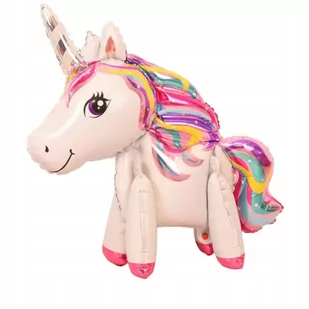 Balon jednorożec unicorn stojący kolorowy urodziny - Urodziny dziecka Balon jednorożec unicorn stojący kolorowy urodziny - Urodziny dziecka - miniaturka - grafika 1