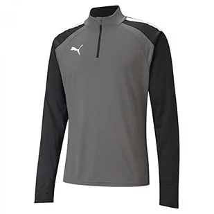 PUMA PUMA Bluza męska Teamliga 14 Zip Top Smoked Pearl-puma White l 657236 - Bluzy męskie - miniaturka - grafika 1