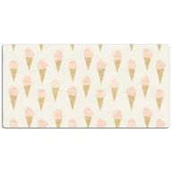 Podkładki na biurko - Ochronna podkładka na biurko Różowe lody 120x60 cm, Dywanomat - miniaturka - grafika 1