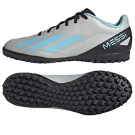 Buty sportowe męskie - Buty Adidas X Crazyfast MESSI.4 Tf IE4069 46 Szare - miniaturka - grafika 1