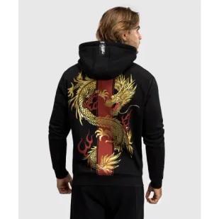 Venum x Tekken Bluza Z Kapturem Hoodie Marshall Law Black/Red/Gold - Bluzy sportowe męskie - miniaturka - grafika 1