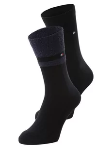 Tommy Hilfiger - Skarpety damskie pakowane po 2 szt., niebieski - Skarpetki damskie - miniaturka - grafika 1