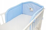 Ochraniacze do łóżeczka - OCHRANIACZ 180x30 DO ŁÓŻECZKA 120x60 SUPER JAKOŚĆ! - miniaturka - grafika 1