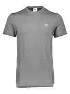 Koszulki sportowe męskie - Reebok Koszulka sportowa w kolorze szarym - miniaturka - grafika 1