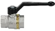 Akcesoria pneumatyczne - Zawór kulowy ECONO G 3/8 GW, PN25 mosiądz niklowany, PTFE - miniaturka - grafika 1