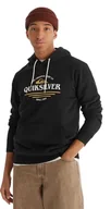 Bluzy męskie - bluza męska QUIKSILVER Screen Fleece Classic Surf KVJ0/Black - miniaturka - grafika 1