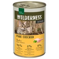 Mokra karma dla kotów - REAL NATURE WILDERNESS Senior Pure Chicken 12x400 g - miniaturka - grafika 1