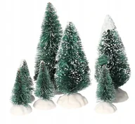 Ozdoby bożonarodzeniowe - CHOINKA CHOINKI DEKORACYJNE SZTUCZNE DRZEWKO 7SZT - miniaturka - grafika 1