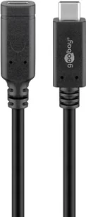 Przedłużacz USB-C 3.2 Gen2 10Gb/s 60W Goobay 1m - Kable - miniaturka - grafika 1