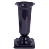 Wazony i flakony - Wazon stojący DAMA 1 grafit metaliczny - miniaturka - grafika 1