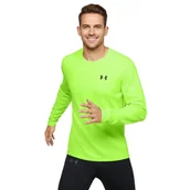 Bluzy męskie - Bluza męska Under Armour Qualifier ColdGear do biegania neonowa-L - miniaturka - grafika 1