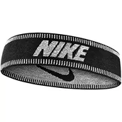 Ozdoby do włosów - Nike Unisex – opaska na czoło dla dorosłych N.100.1612.101.OS, biała/czarna, rozmiar uniwersalny - miniaturka - grafika 1