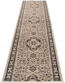 Wycieraczki - Jasnobeżowy chodnik na metry retro K0-P38 - miniaturka - grafika 1