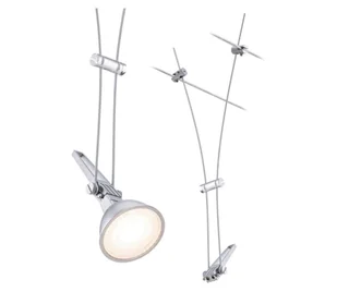 Paulmann 94487 - 1xGU5,3/50W Oświetlenie punktowe COMET 230V matowy chrom - Lampy sufitowe - miniaturka - grafika 1