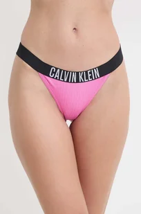 Calvin Klein brazyliany kąpielowe kolor różowy KW0KW02392 - Stroje kąpielowe - miniaturka - grafika 1