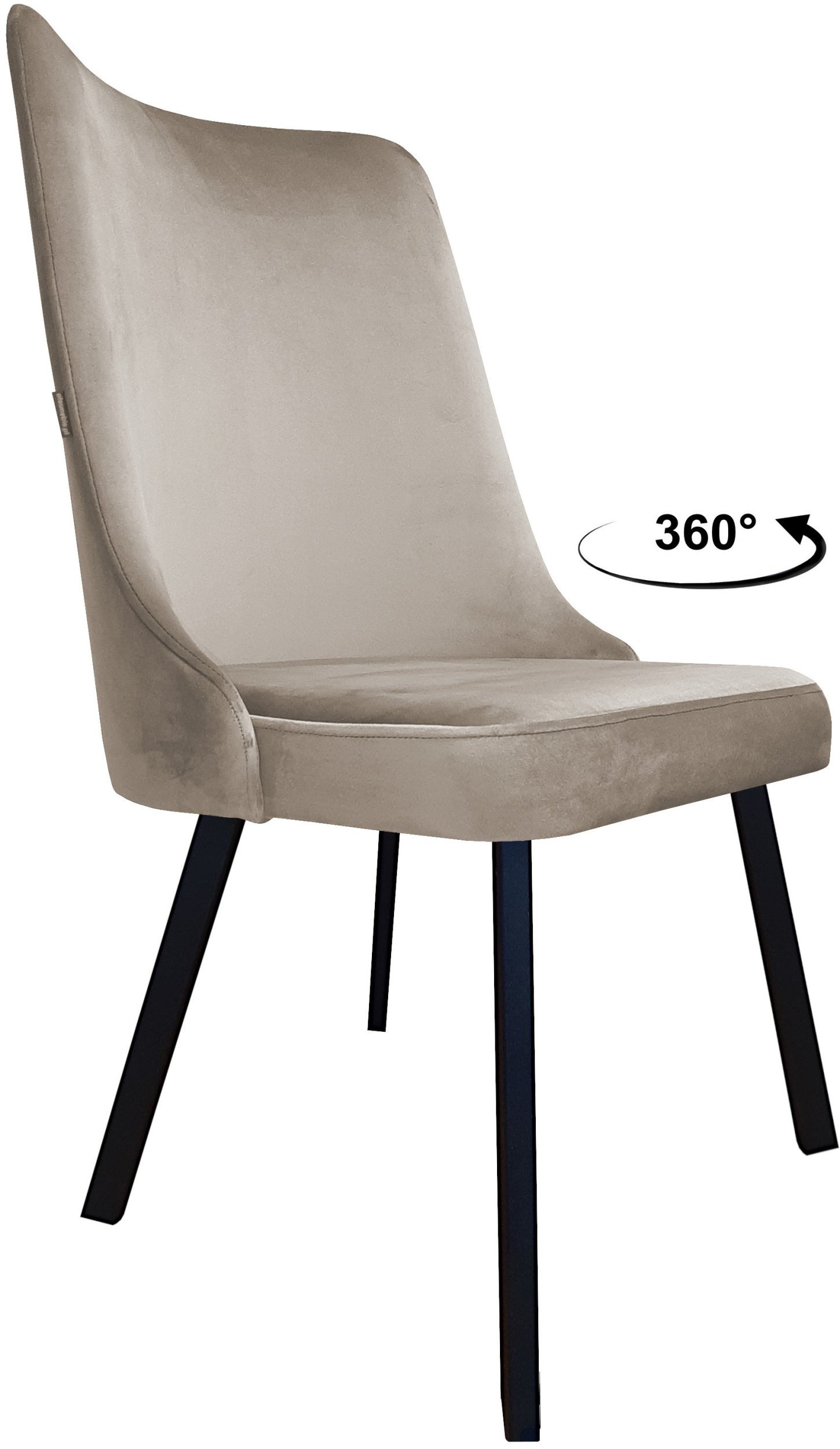 Krzesło obrotowe Victor noga Profil czarna MG09