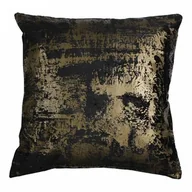 Poszewki na poduszki - Poszewka KARARRA 45 x 45 cm czarna - miniaturka - grafika 1