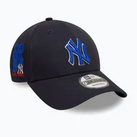 Czapki damskie - Czapka z daszkiem New Era Side Patch 9Forty New York Yankees navy WYSYŁKA W 24H 30 DNI NA ZWROT - miniaturka - grafika 1