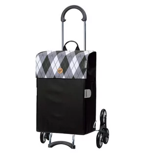 Torby i wózki na zakupy - Andersen Shopper Shopper Treppensteiger Scala Shopper Anea Wózek na zakupy 56 cm grau 119-175-20 - grafika 1