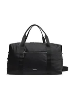 Torby podróżne - Calvin Klein Torba Sleek Nylon Weekender Bag LV04D3043G Czarny - miniaturka - grafika 1
