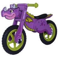 Rowerki biegowe - Milly Mally Dino Violet 1577 - miniaturka - grafika 1