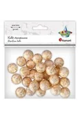 Zabawki kreatywne - Kulki styropianowe 20mm 30szt złote - miniaturka - grafika 1