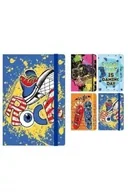 Notesy i bloczki - Notatnik A5/96K kratka na gumkę MIX - miniaturka - grafika 1