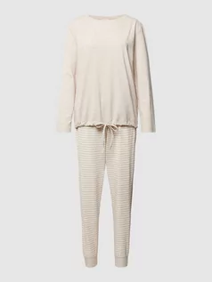 Bielizna nocna - Piżama ze wzorem w paski model ‘MODERN STRIPES’ - grafika 1