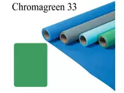 Tła fotograficzne - Tło papierowe Fomei 2,72 x 11 m Chromagreen 33 zielone - miniaturka - grafika 1