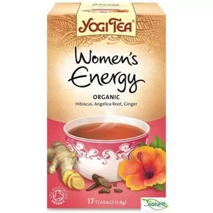 Yogi Tea Herbata w saszetkach BIO dla kobiet energia 17szt 4012824401679 - Herbata - miniaturka - grafika 1