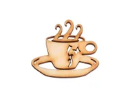 Decoupage - Dekor filiżanka ozdoba ze sklejki decoupage. - miniaturka - grafika 1