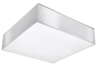 Lampy sufitowe - Biały kwadratowy plafon sufitowy R5-T20 - miniaturka - grafika 1