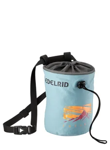 Woreczek na magnezję Edelrid Chalk Bag Rodeo S - stone - Sprzęt wspinaczkowy - miniaturka - grafika 1