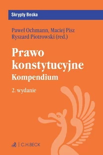 Prawo konstytucyjne. Kompendium - E-booki - prawo - miniaturka - grafika 1