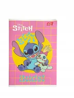 Zeszyty szkolne - Disney Stitch Zeszyt A5 kratka 32k. różowy - miniaturka - grafika 1