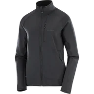Bluzy sportowe damskie - BLUZA SALOMON ESSENTIAL LIGHTWARM FZ W C24459 - miniaturka - grafika 1