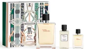 Zestawy kosmetyków męskich - Zestaw Hermes Terre D'Hermes Woda toaletowa 100 ml + miniaturka 12.5 ml + woda po goleniu 40 ml (3346130422822) - miniaturka - grafika 1