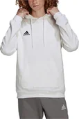 Bluzy męskie - Adidas adidas Entrada 22 Sweat Hoodie HG6302 białe 3XL - miniaturka - grafika 1