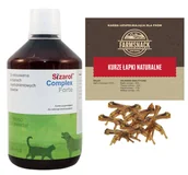 Suplementy i witaminy dla psów - BIOVICO Sizarol Complex Forte 500 ml + FarmSnack Kurze Łapki Naturalne 1kg - miniaturka - grafika 1