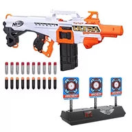 Zabawki militarne - Zestaw Nerf Ultra Select F0958 + elektroniczna tarcza 3 cele - miniaturka - grafika 1