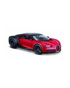 Samochody i pojazdy dla dzieci - maisto MI 31524 Bugatti Chiron sport czarno-czerwony 1:24 - miniaturka - grafika 1