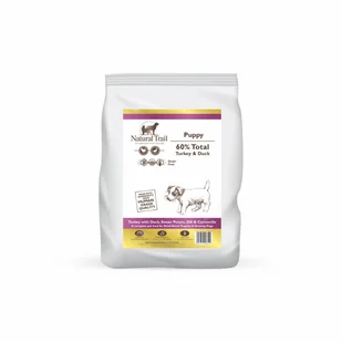 NATURAL TRAIL Dog GF PUPPY Small Breed Turkey with Duck & sweet potatoes 2kg - Sucha karma dla psów - miniaturka - grafika 1
