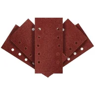 Materiały ścierne - Papier ścierny na rzep 115x230mm, K60, 5szt. z otworami GRAPHITE 54H002 - miniaturka - grafika 1