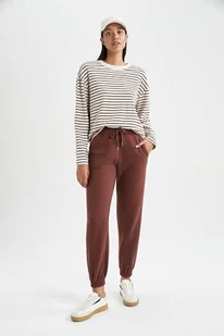 DeFacto T-shirt damski, brązowy, M - Koszulki i topy damskie - miniaturka - grafika 1