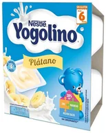 Desery dla dzieci - Deser mleczny Nestle Yogolino Banana 4 x 100 g - miniaturka - grafika 1
