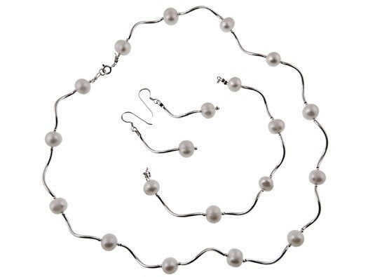 Komplet Perła hodowlana fz750