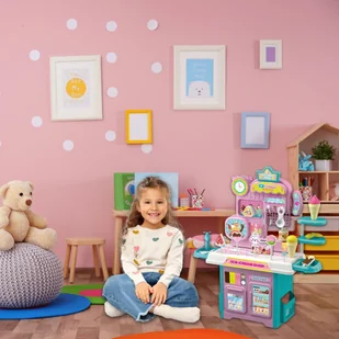 Zabawka Edukacyjna Dla Dzieci Sklep Lodziarnia Icecream Party 32El. Wys.50Cm - Zabawki AGD - miniaturka - grafika 1